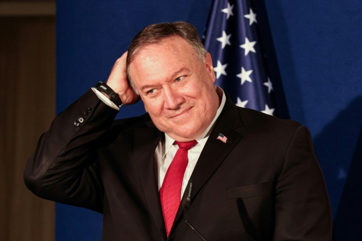 US Secretary of State Mike Pompeo, in Jerusalem on November 18, 2020, has been on a farewell tour in all but name