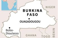 A map of Burkina Faso