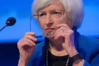 Former Federal Reserve chair Janet Yellen -- seen here in October 2017 -- is Joe Biden's pick to be the next Treasury Secretary