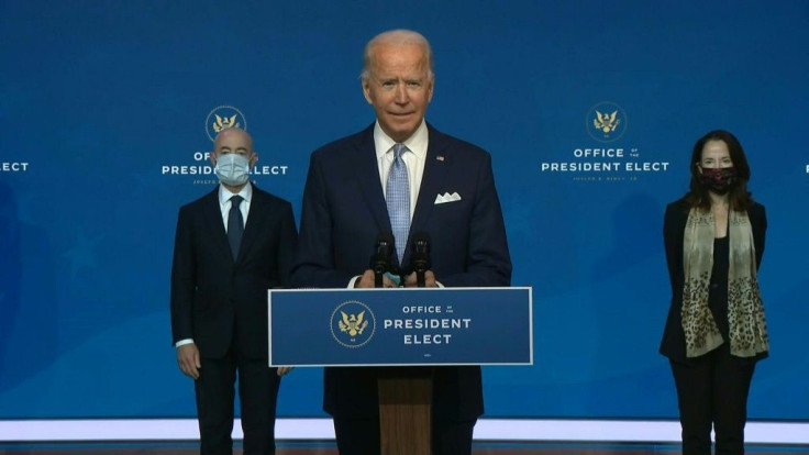 SOUNDBITEUS President-elect Joe Biden introduces a seasoned national security team he says is prepared to resume US leadership of the world after the departure of President Donald Trump.