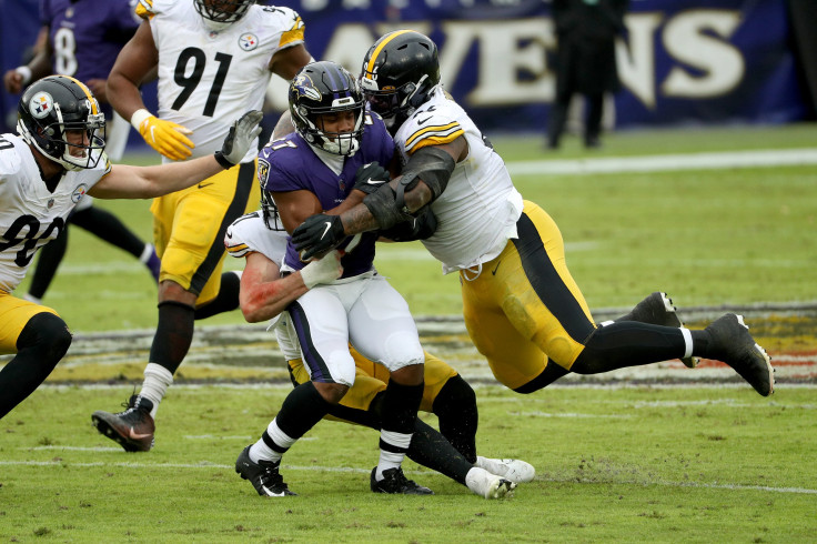 J.K. Dobbins Baltimore Ravens Steelers
