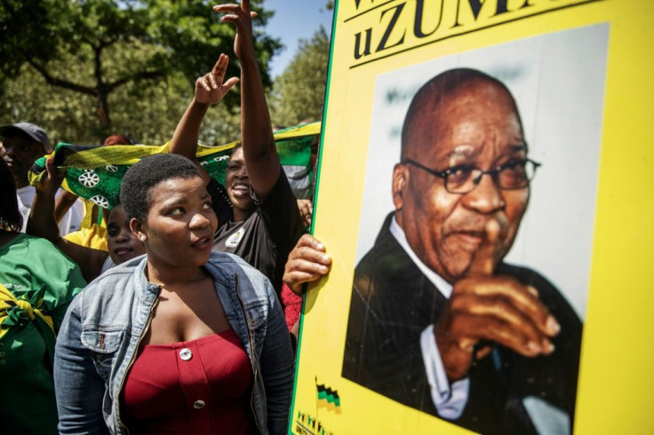 Zuma was forced to resign in 2018