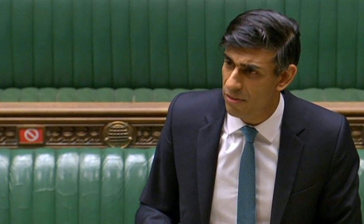 Chancellor Rishi Sunak said the UK would raise aid spending again 'when the fiscal situation allows'