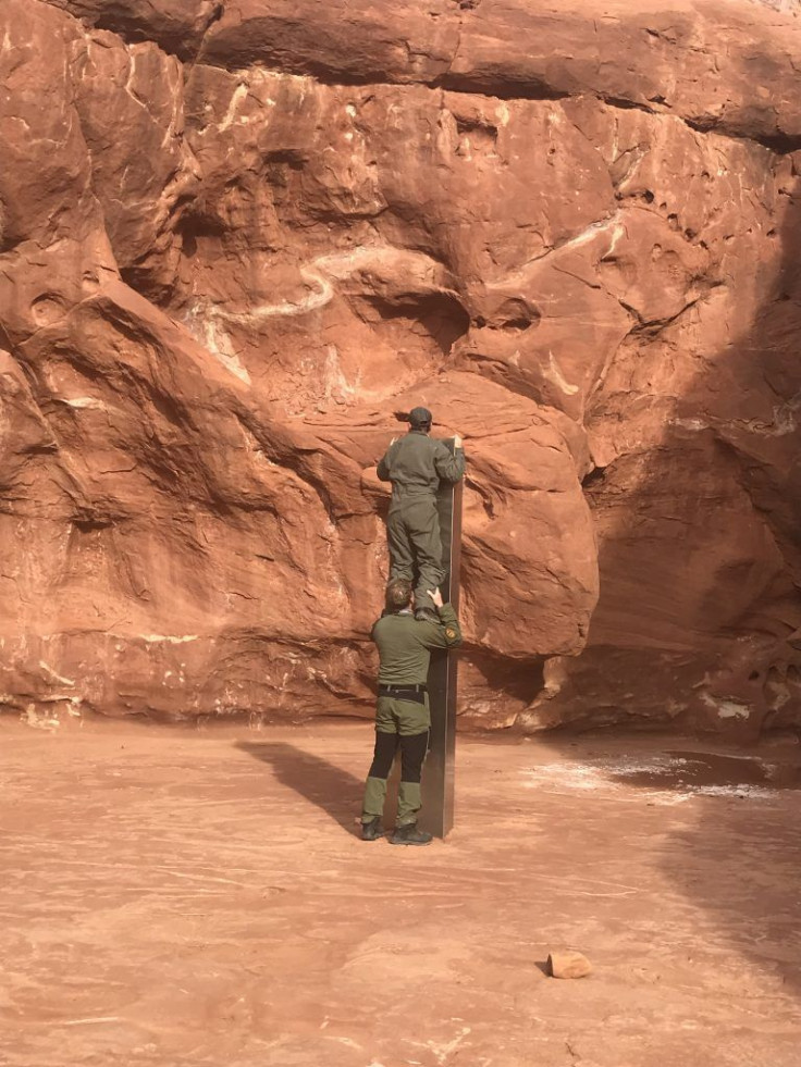 A structure measuring some 10 feet high was found in a remote part of the Utah desert.