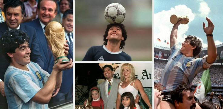 Maradona's performances during Argentina's trumph at the 1986 World Cup made him a global icon