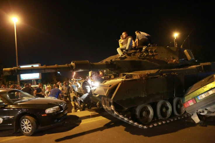 Crowds and soldiers faced off in major Turkish cities including capital Ankara during the 2016 coup attempt