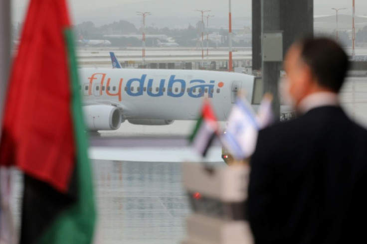 The flight comes weeks after the UAE became only the third Arab country to normalise ties with Israel