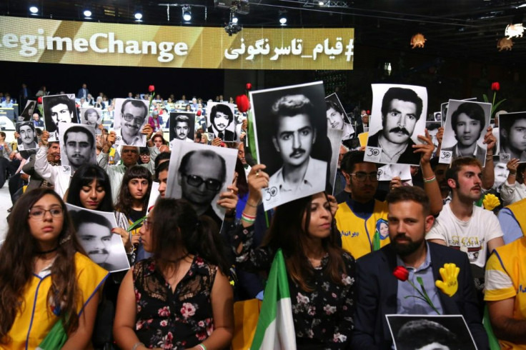 Thousands of Iranian opposition supporters from all over Europe, many of them bussed in, attended the annual meeting of the NCRI a couple of years ago