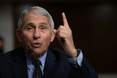 Top US infectious disease expert Anthony Fauci has warned of 'a surge superimposed upon a surge' caused by millions travelling for the Thanksgiving holiday