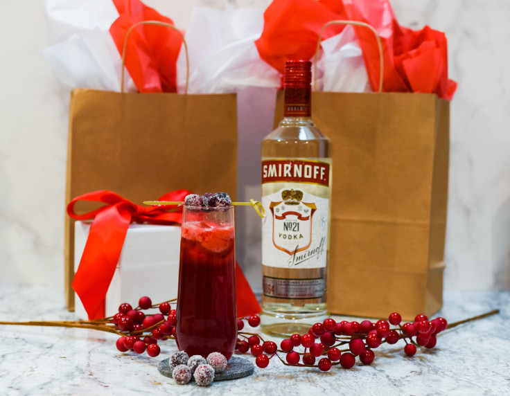 Smirnoff Winter Cranberry Mimosa 