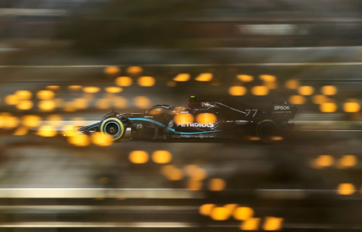 Valtteri Bottas was second fastest n qualifying under the lights in Bahrain as Mercedes locked out the front row for the 11th time this season