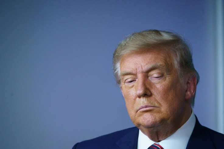 US President Donald Trump during an event on lowering prescription drug prices at the White House on November 20, 2020