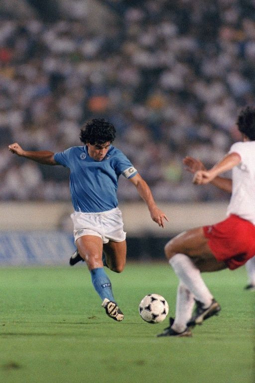 Maradona led Napoli to their greatest achievements in Italy and in Europe
