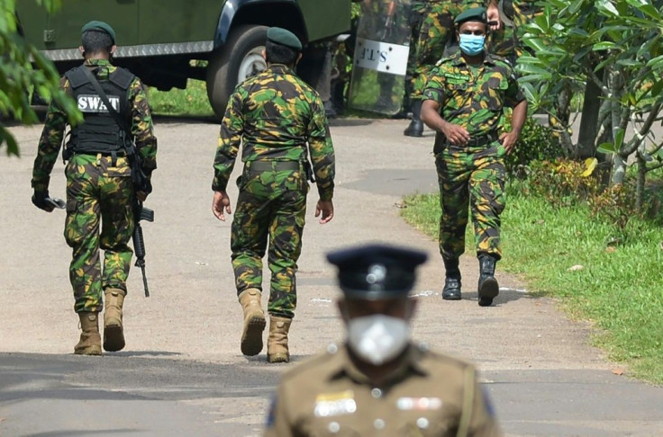 Hundreds of officers including police commandos have been deployed around Mahara prison near Colombo