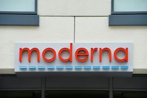 Moderna's headquarters in Cambridge, Massachusetts -- the company will file for emergency authorization of its Covid-19 vaccine in the United States and Europe