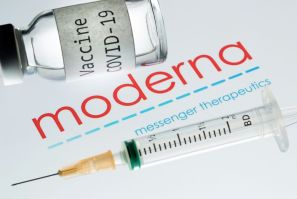 The first of Moderna's two doses could be injected into the arms of millions of Americans by the middle of December