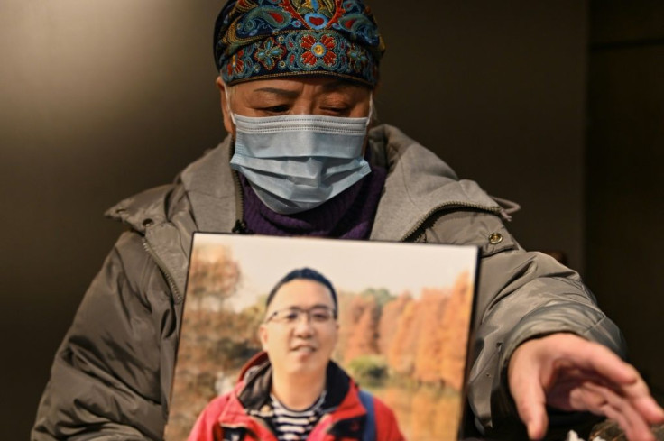 Zhong Hanneng still struggles to sleep or eat following the death of her son from Covid-19 nearly 10 months ago in Wuhan