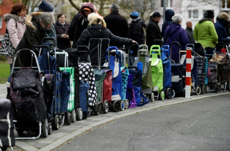 Food banks have seen a surge in demand as people have been laid off from work during the pandemic