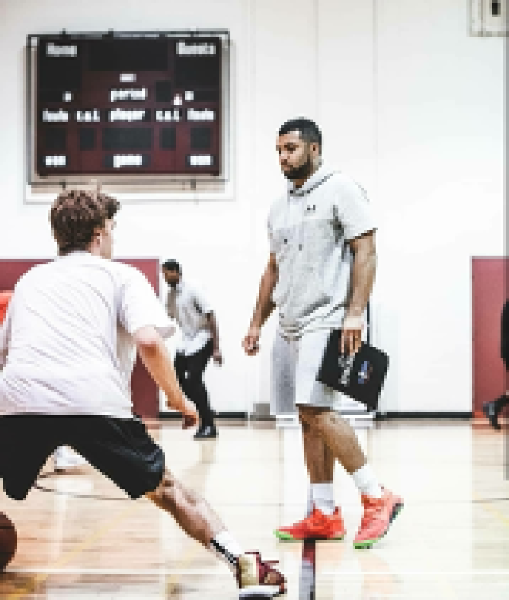 Jamil Abiad promotes Canadian basketball.