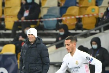 Zinedine Zidane has seen his Real Madrid side lose twice to Shakhtar Donetsk in this season's Champions League