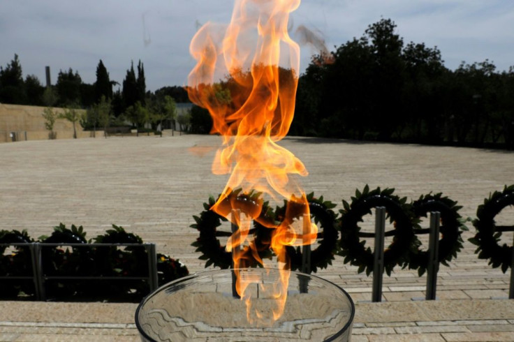 A flame burning in memory of the victims of the Holocaust at Yad Vashem, pictured on Holocaust Remembrance Day earlier this year