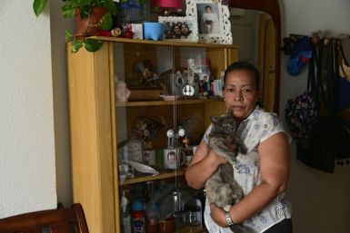 Honduran domestic worker Sonia Herrera is now managing to avoid the food banks in Madrid which made her feel 'a bit ashamed'