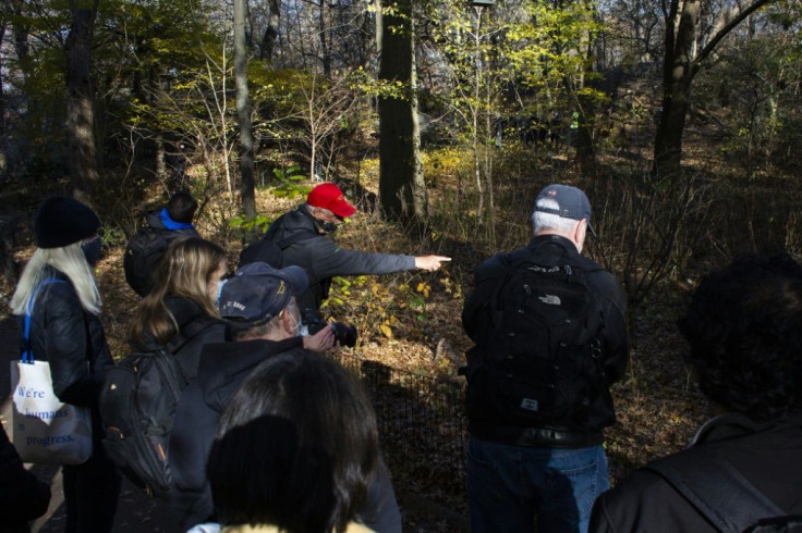 Birding Bob shows New Yorkers around Central Park's "Ramble," a favorite spot of birders