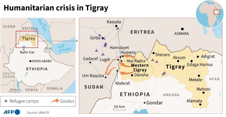 The refugee exodus from Tigray