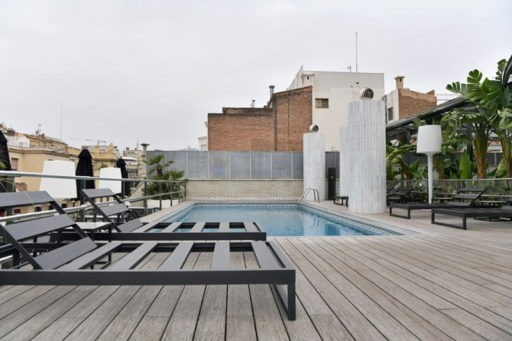 "Under normal conditions, the hotel would be full of life, but now, sadly, it is very quiet," says Claris manager Remei GomezÂ