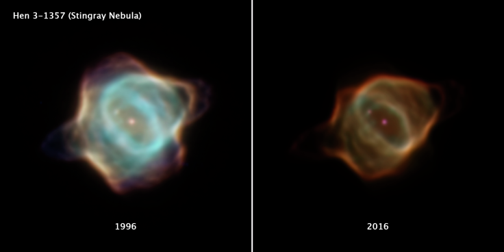 Stingray Nebula 1996 vs 2016