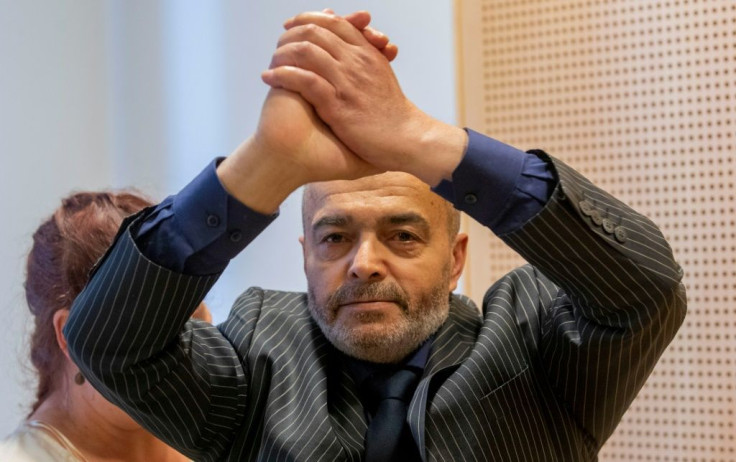 Walid Abdulrahman Abu Zayed, at an extradition hearing in Oslo in September. He arrived back in France on Friday