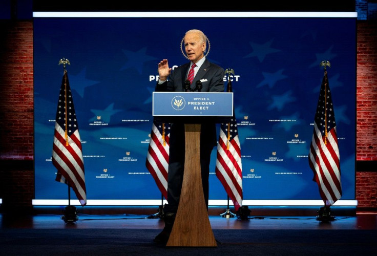 US President-elect Joe Biden said  Americans face a "grim" employment picture and will need immediate help to get through the coming months as Covid-19 cases surge.
