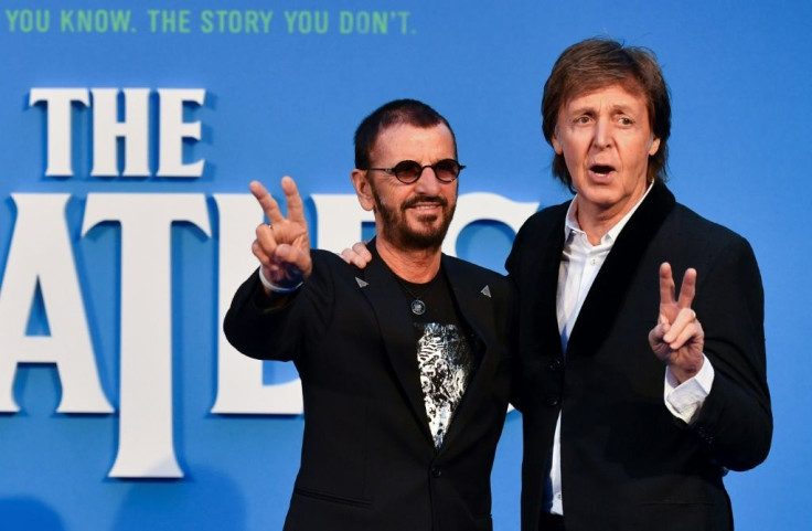 Surviving Beatles Ringo Starr and Paul McCartney