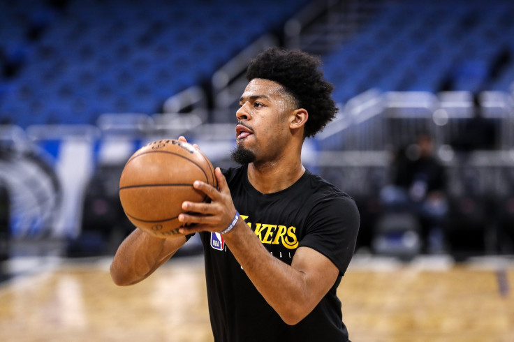  Quinn Cook #2 of the Los Angeles Lakers 