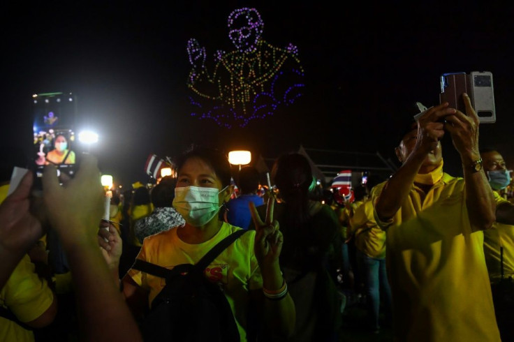 Months of pro-democracy protests have sharpely divided Thais into pro and anti-royalist camps