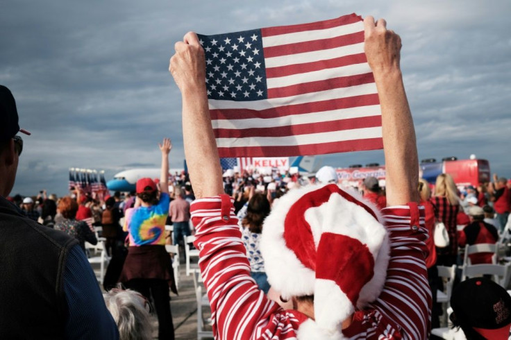 Vice President Mike Pence addressed this December 4, 2020 rally in Savannah, Georgia in support of two Republicans facing a runoff with national implications