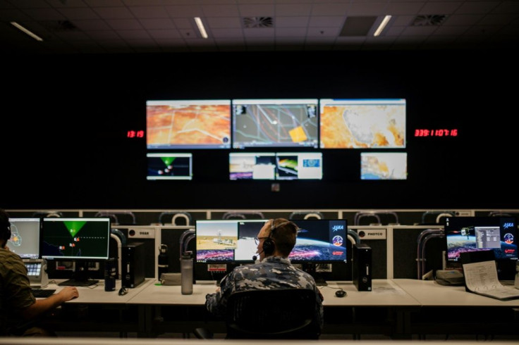 Scientists at the Royal Australian Air Force's Woomera Range Complex closely monitored the capsule's descent