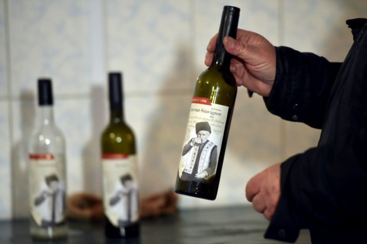 Georgy Cissa has spent 53 years in the business -- his bottles feature a label showing his winemaker grandfather