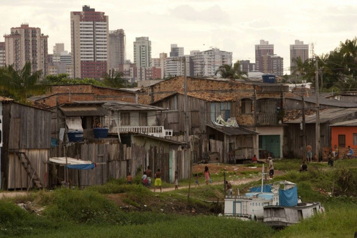 A scene inside the Terra Firme slum, one of the poorest and most violent areas in the state of Para, in Belem city at the mouth of the Amazon River