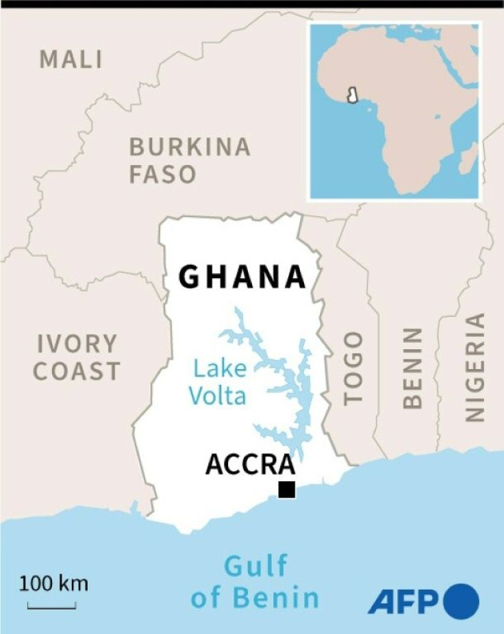 Map of Ghana