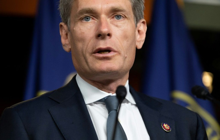US Representative Tom Malinowski, seen speaking in July 2019, has led efforts to welcome people from Hong Kong