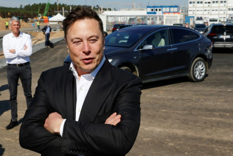 Tesla CEO Elon Musk visited the factory site outside Berlin in September
