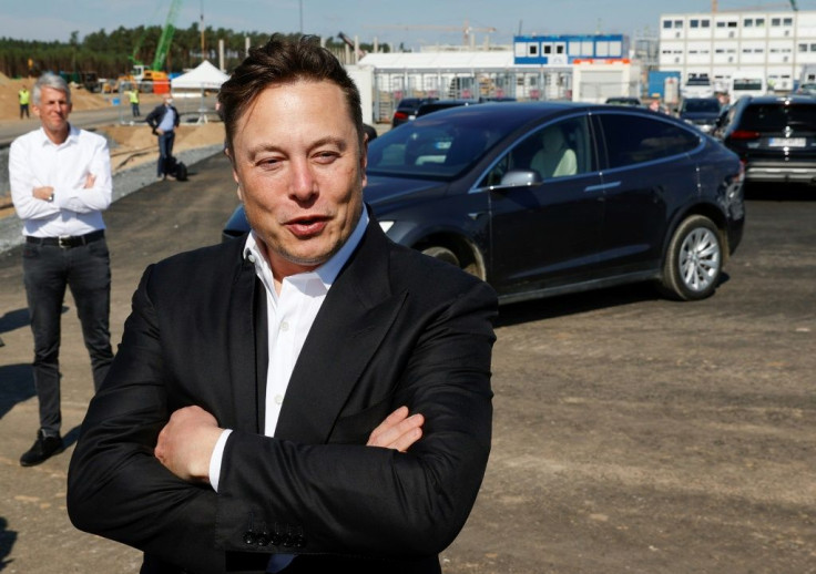 Tesla CEO Elon Musk visited the factory site outside Berlin in September