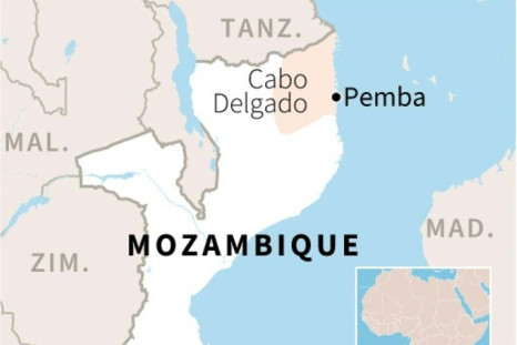 Map of Mozambique locating Cabo Delgado province and Pemba