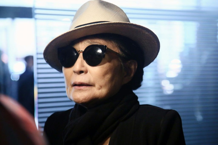 Yoko Ono, shown here at the 2013 Tribeca Film Festival in New York, has spent her life advocating for peace, especially in the years following her husband's horrific murder