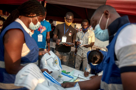 At a polling station in Accra's Jamestown neighbourhood, dozens of election staff spent the night counting ballots while party officials, journalists and election observers watched, some half asleep