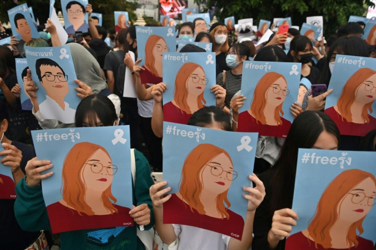 Indonesian artist Ivana Kurniawati makes digital portraits of prominent figures in the pro-democracy movement, posters of which are a familiar sight at rallies