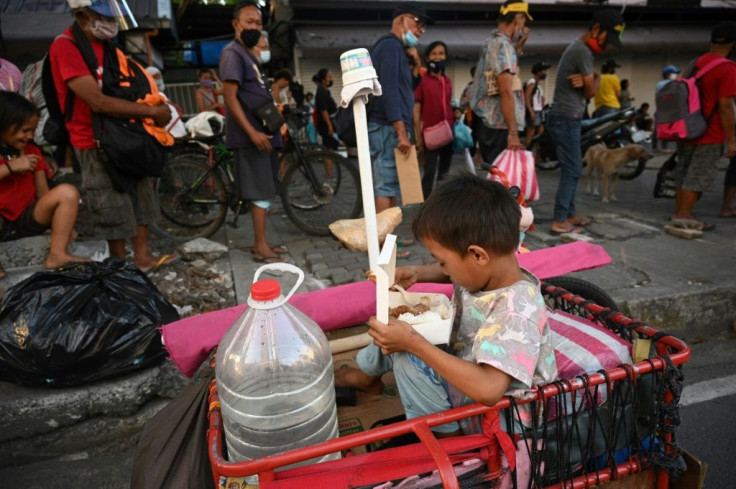 Millions of families in the Philippines are going hungry, and charities are struggling to meet the ever-growing demand for food