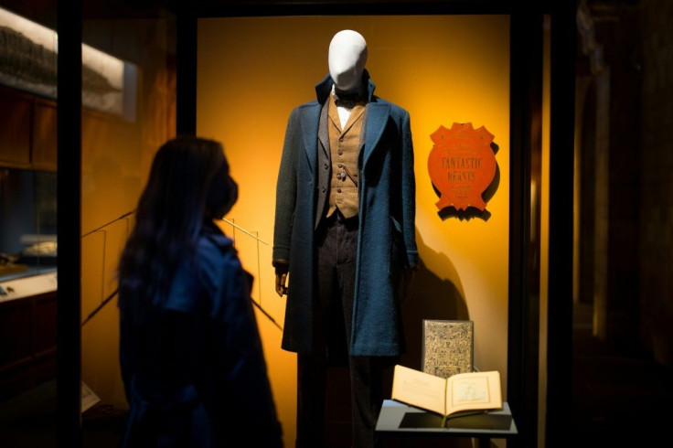 Also on display is Newt Scamander's outfit from the fantasy film series