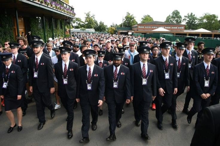 G4S security staff at the 2019 Wimbledon Championships